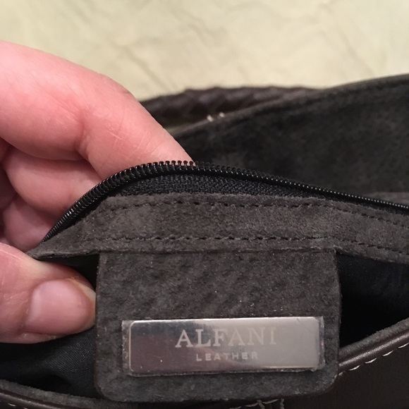 Alfani Leather handbag, shoulder bag - Picture 2 of 8